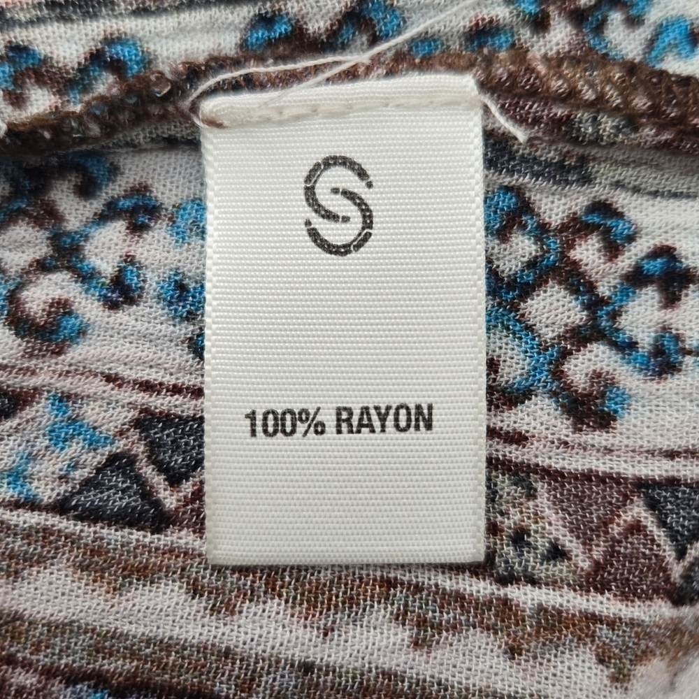 Buckle Sterling & Stitch Southwestern Bohemian Kimono. Multicolor. Size Medium. - Picture 10 of 11